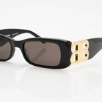Balenciaga Dynasty Rectangle Sunglasses