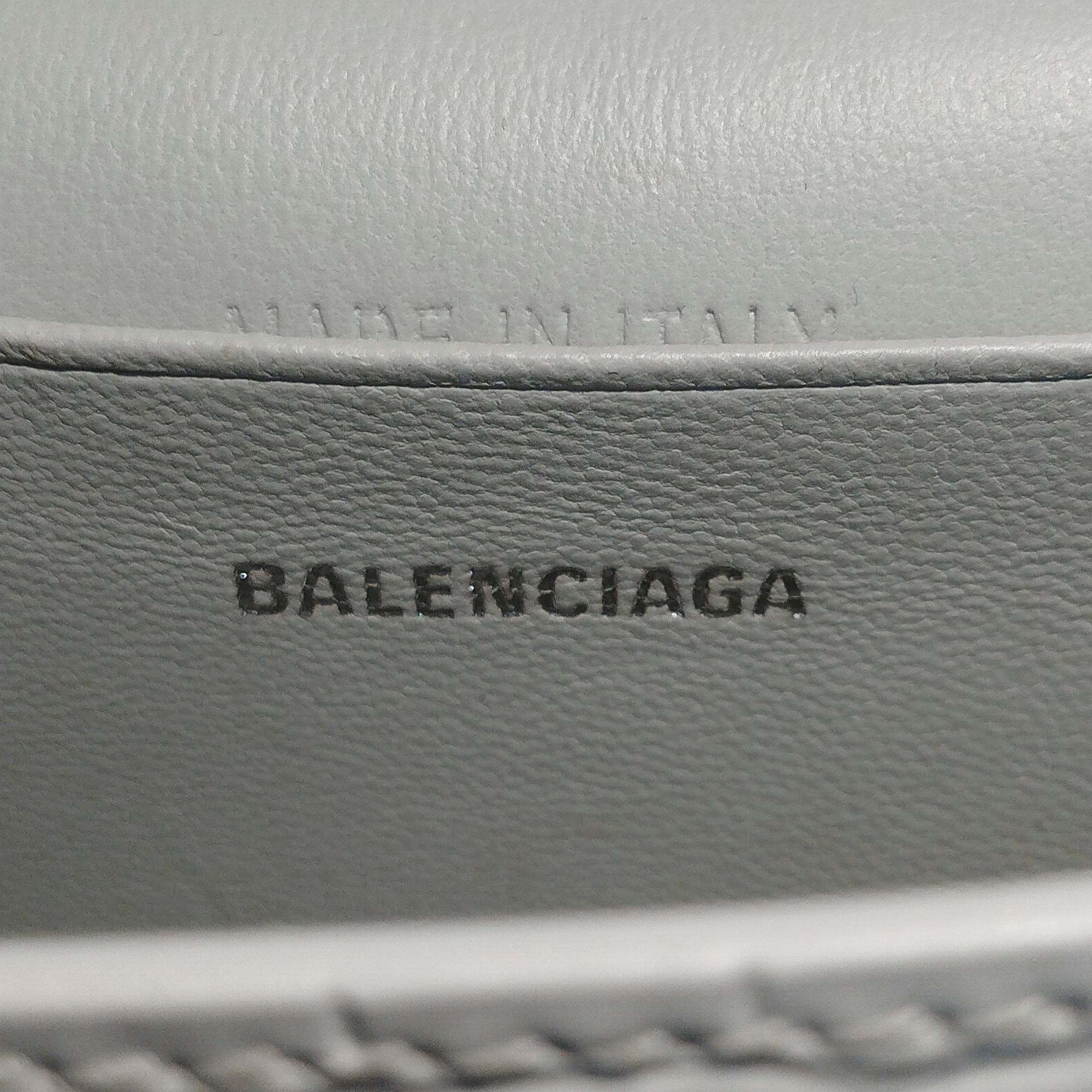 Balenciaga Embossed Hourglass Mini (SHG-37184)
