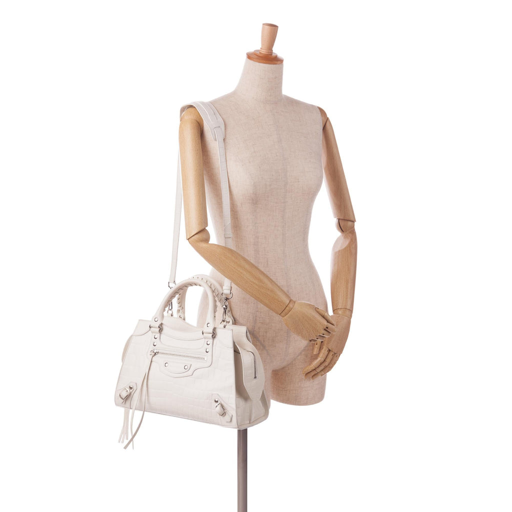 Balenciaga Embossed Neo Classic City S (SHG-bT6rdC)