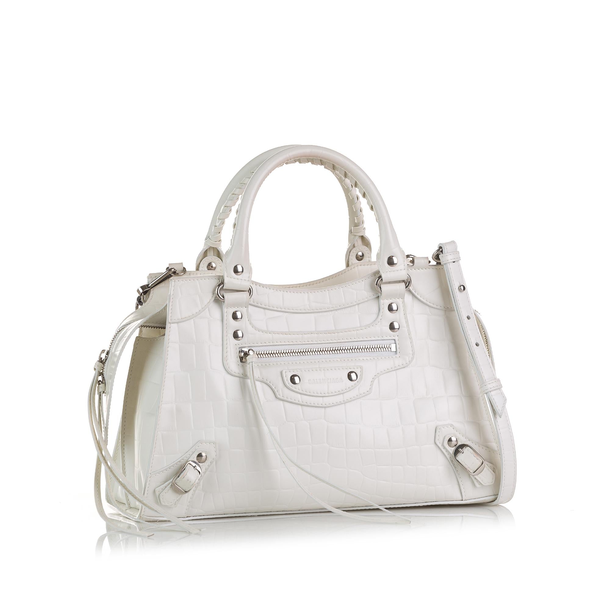 Balenciaga Embossed Neo Classic City S (SHG-bT6rdC)