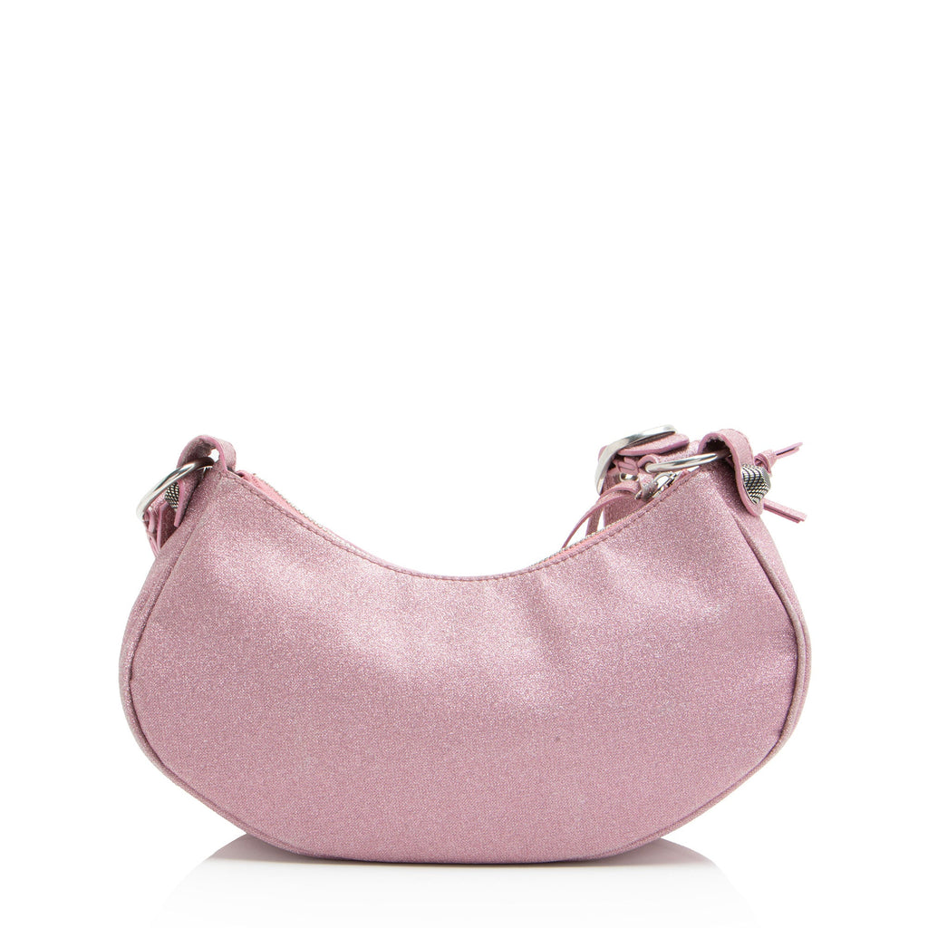 Balenciaga Glitter Fabric Le Cagole XS Shoulder Bag