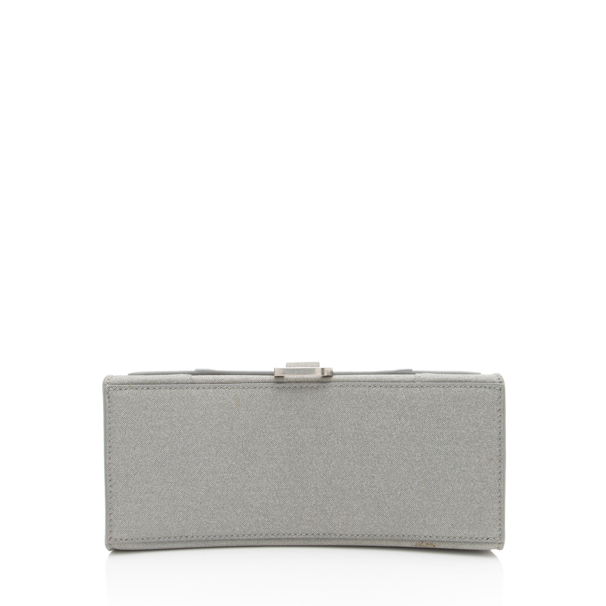 Balenciaga Glitter Hourglass Small Top Handle