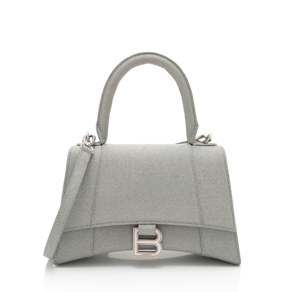 Balenciaga Glitter Hourglass Small Top Handle