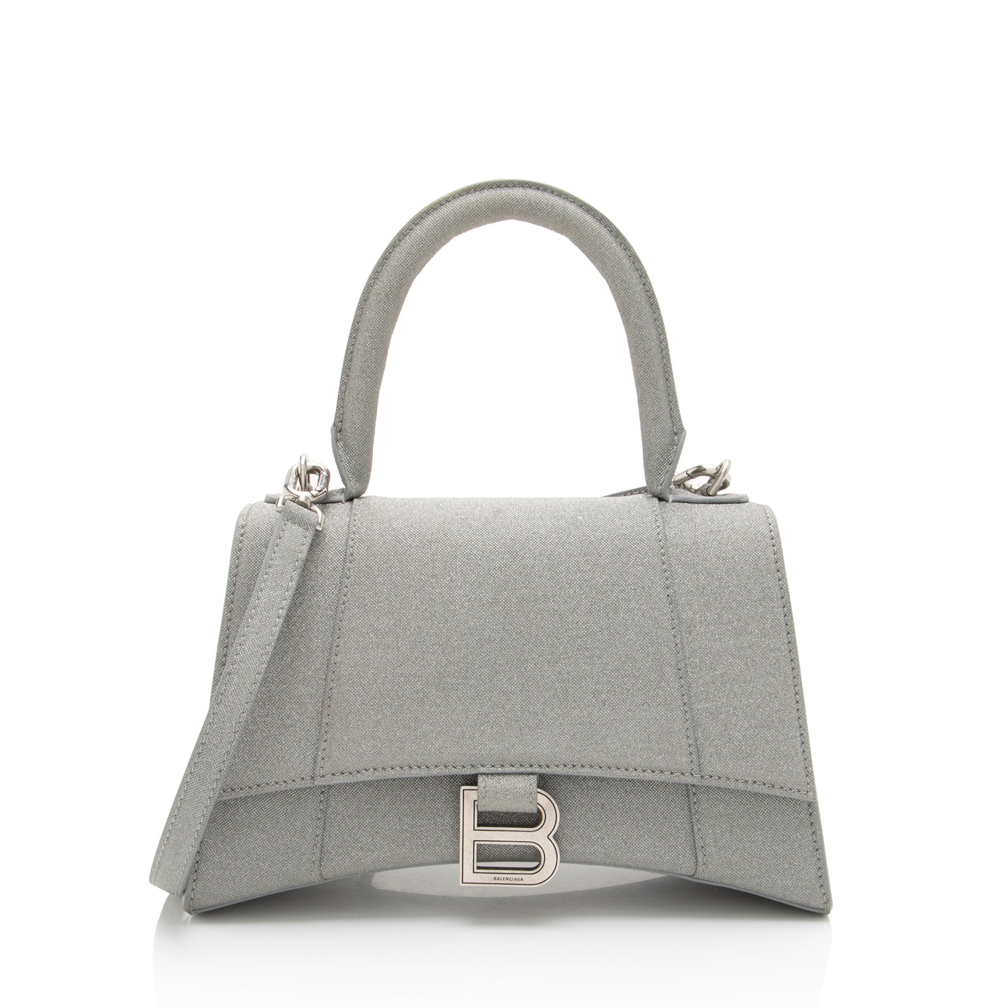 Balenciaga Glitter Hourglass Small Top Handle