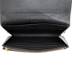 Balenciaga Grained Calfskin BB Thin Cash Wallet