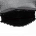 Balenciaga Grained Calfskin Logo Cash Phone Card Holder Flap Bag (SHF-23466)
