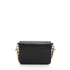 Balenciaga Grained Calfskin Logo Cash Mini Wallet on Chain (SHF-uR1F9W)