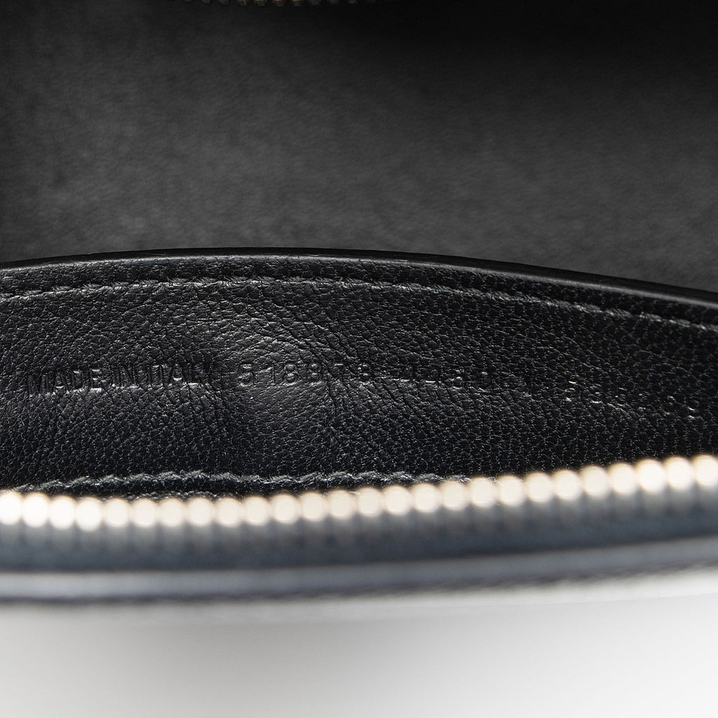 Balenciaga Grained Calfskin Ville Small Top Handle Bag (SHF-qe8paK)