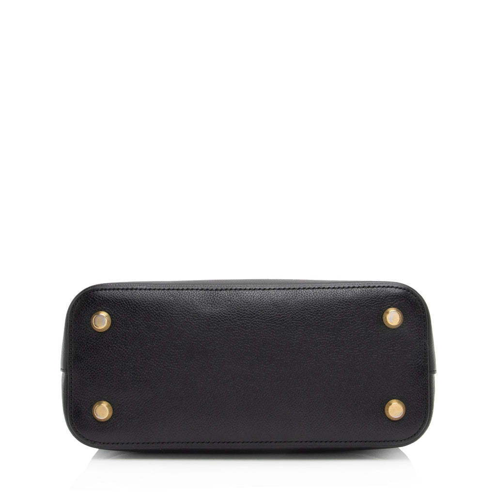 Balenciaga Grained Calfskin Ville Small Top Handle