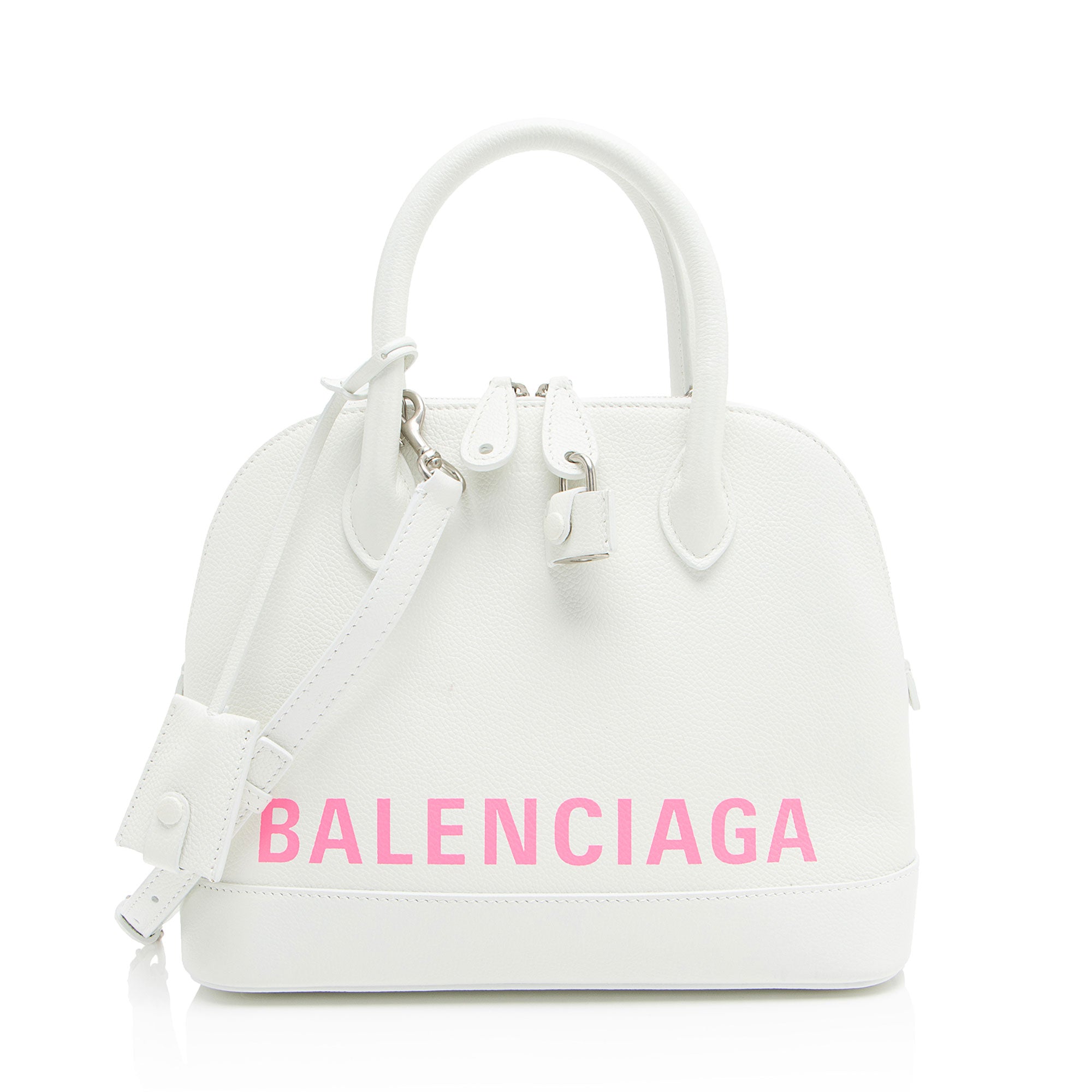 Balenciaga Grained Calfskin Ville Small Top Handle