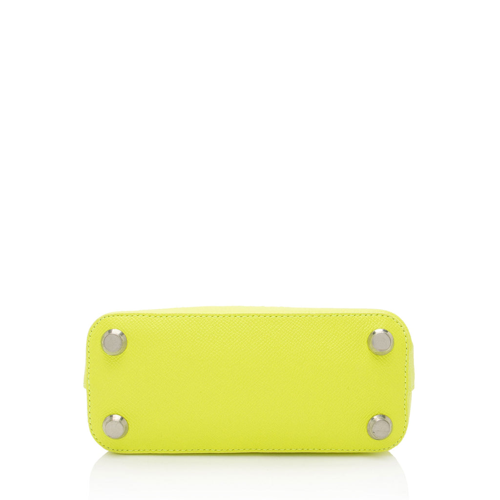 Balenciaga Grained Calfskin Ville XXS Top Handle Bag