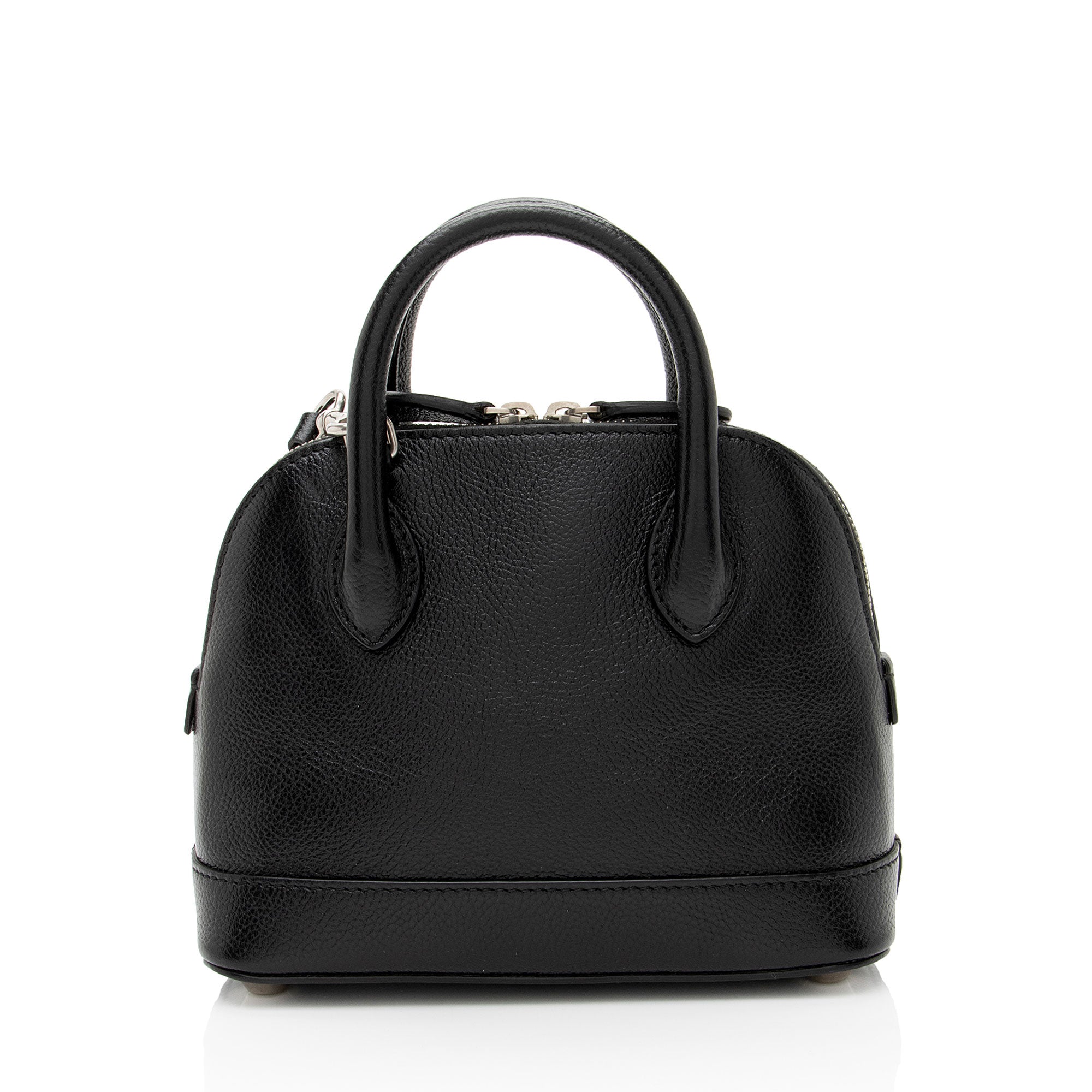 Balenciaga Grained Calfskin Ville XXS Top Handle Bag