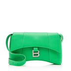 Balenciaga Grainy Calfskin Soft Hourglass XS Shoulder Bag (SHF-6CEwfP)