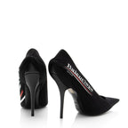 Balenciaga Jersey Logo Knife Pumps - Size 10 / 40 (SHF-klSg57)