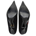 Balenciaga Jersey Logo Knife Pumps - Size 10 / 40 (SHF-klSg57)