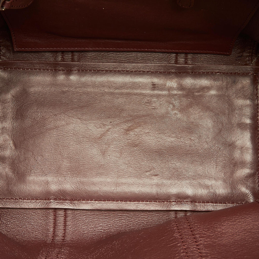 Balenciaga Laundry Cabas Leather Tote Bag (SHG-26247)