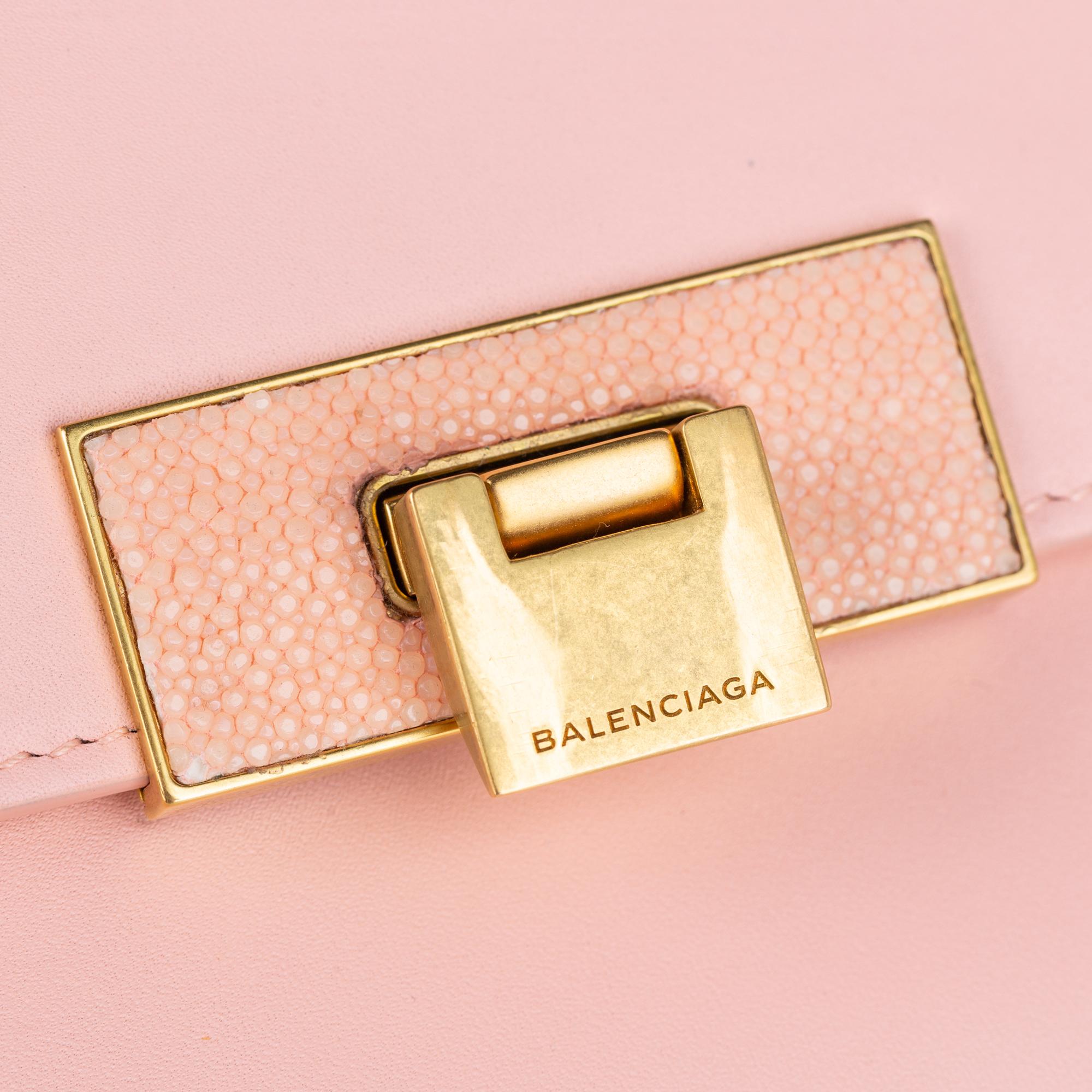 Balenciaga Le Dix Cartable Leather Satchel (SHG-23865)