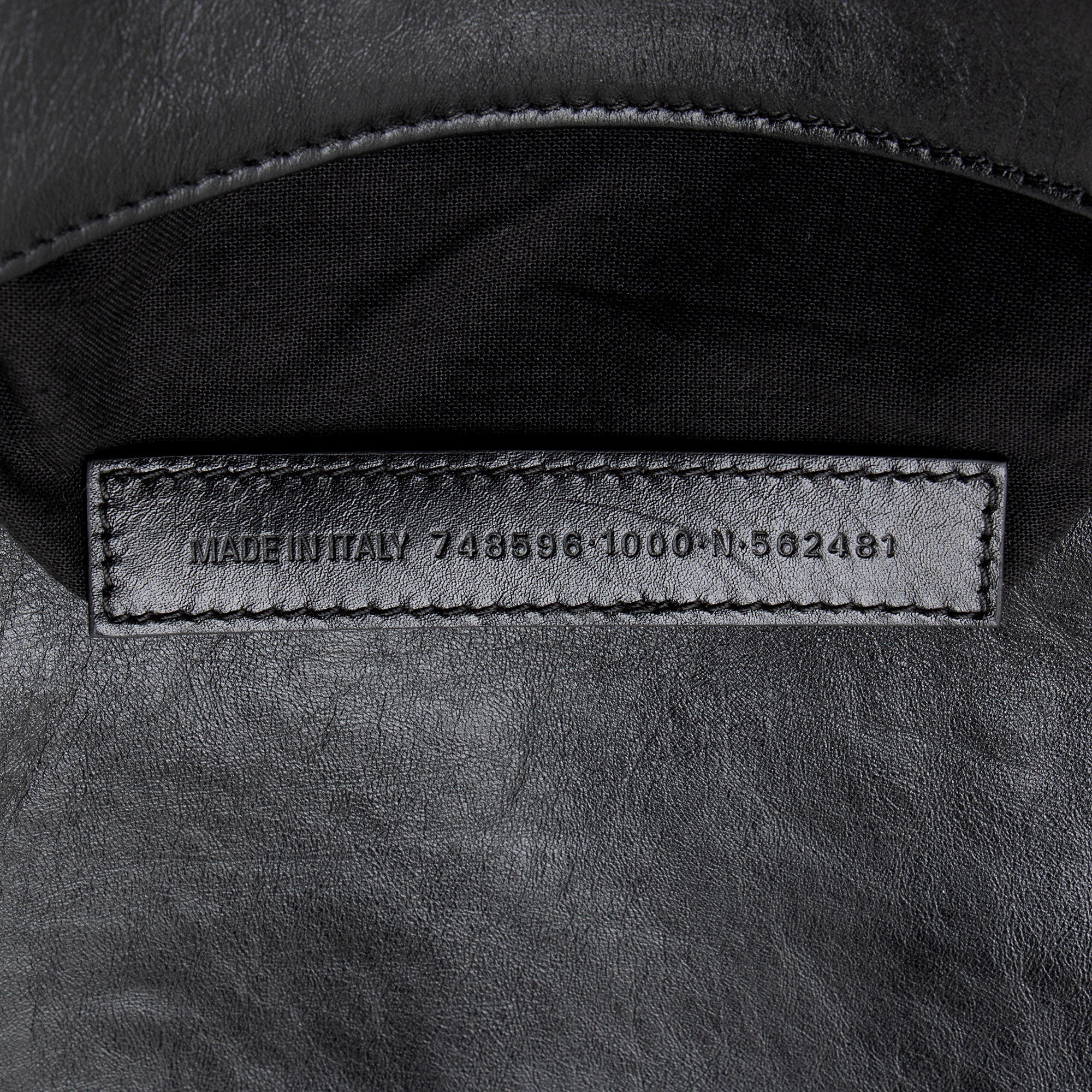 Balenciaga Leather BB Soft Medium Shoulder Bag