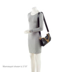 Balenciaga Leather BB Soft Medium Shoulder Bag