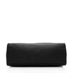 Balenciaga Leather Blackout City Satchel (SHF-16522)