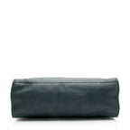 Balenciaga Leather Blackout City Satchel
