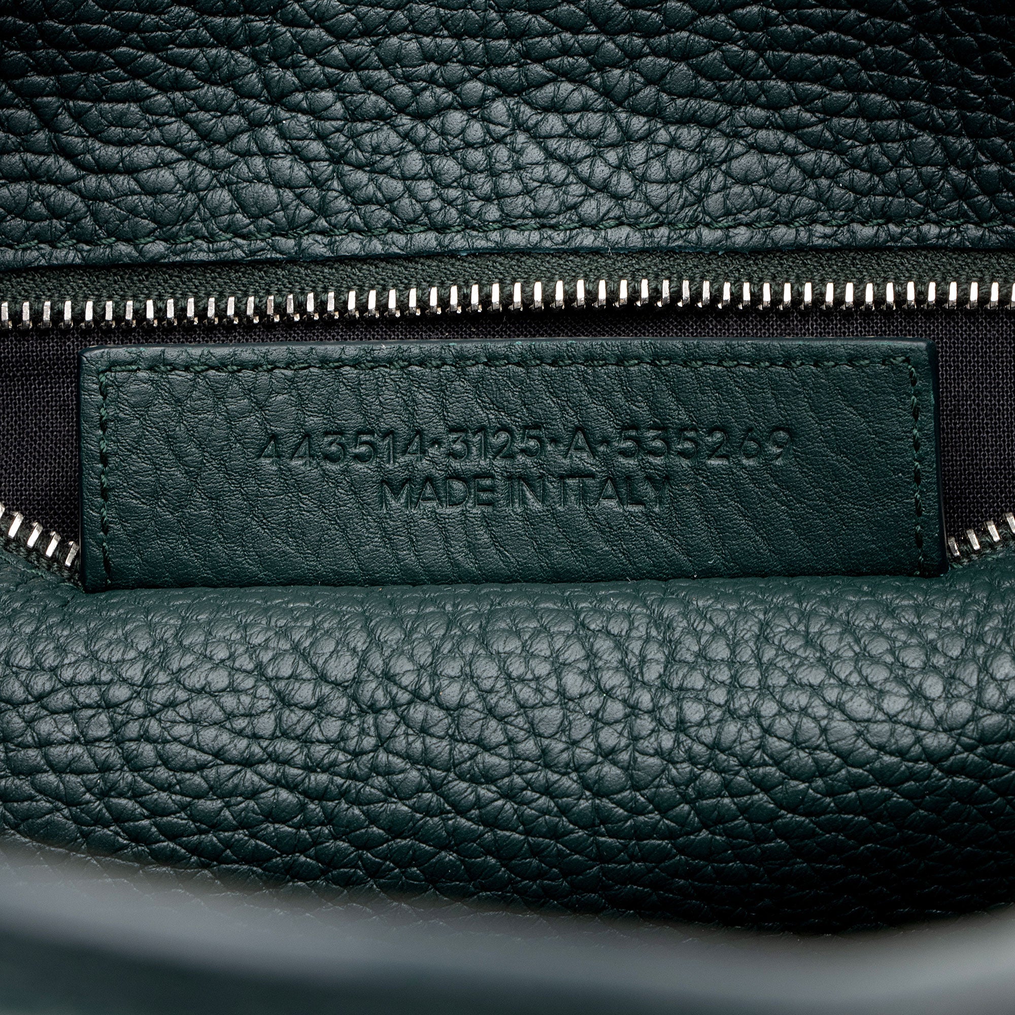 Balenciaga Leather Blackout City Satchel