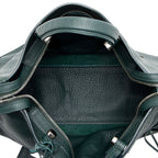 Balenciaga Leather Blackout City Satchel