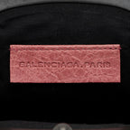Balenciaga Leather Click Coin Pouch (SHF-cmlQgL)