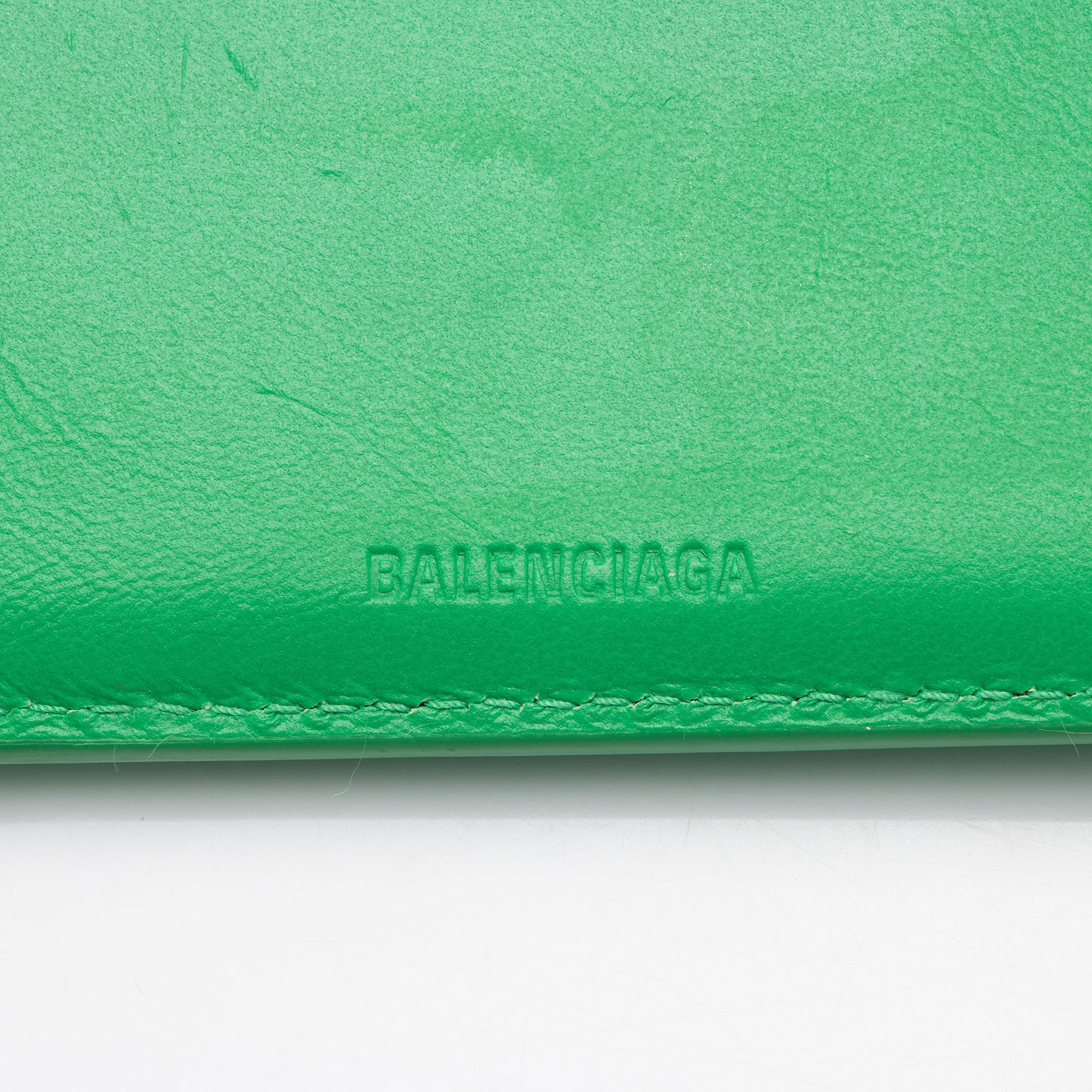 Balenciaga Leather Everyday Bifold Wallet (SHF-1w9vGS)