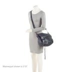 Balenciaga Leather Folk Messenger (SHF-Z9DeZO)