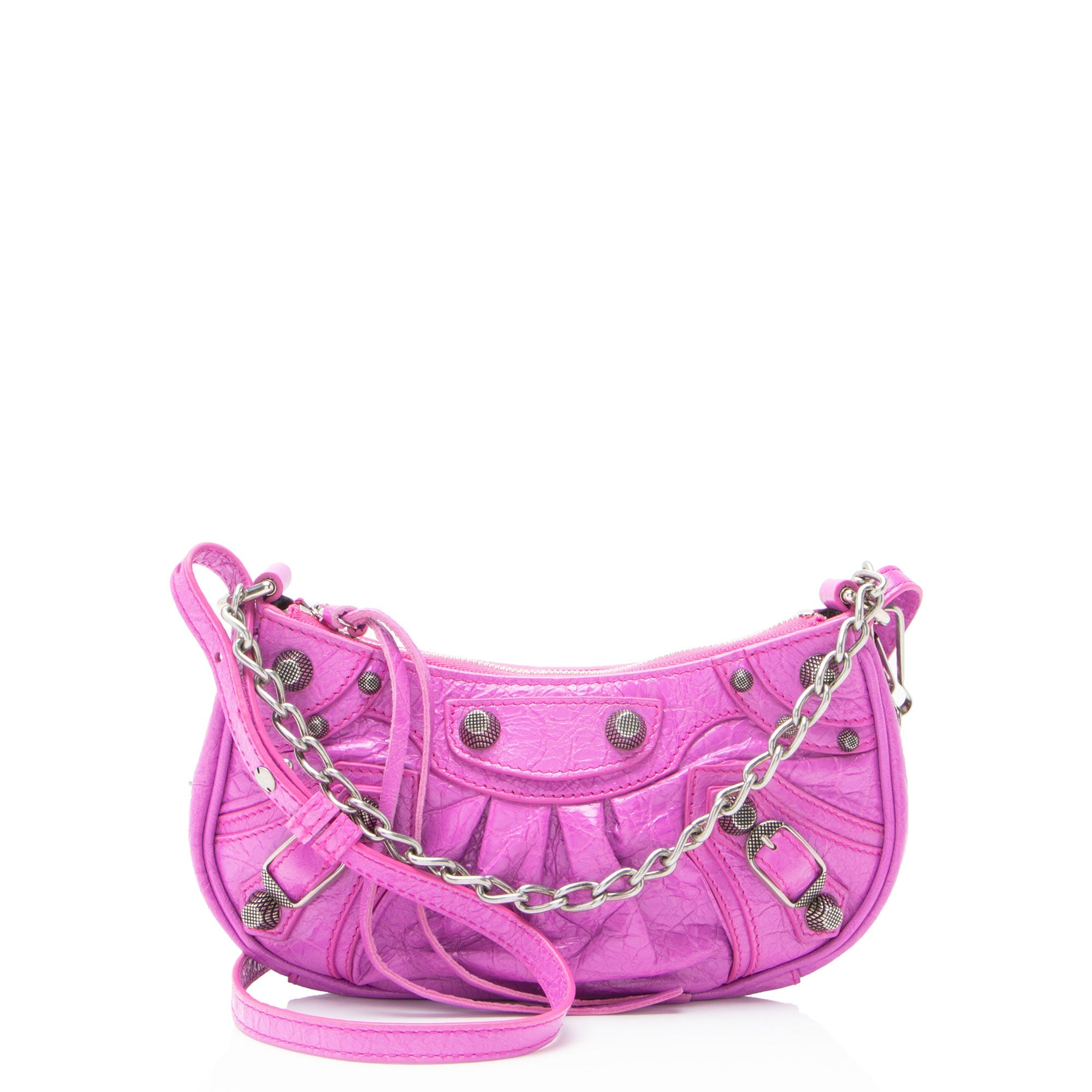 Balenciaga Agneau Lambskin Le Cagole Mini Crossbody