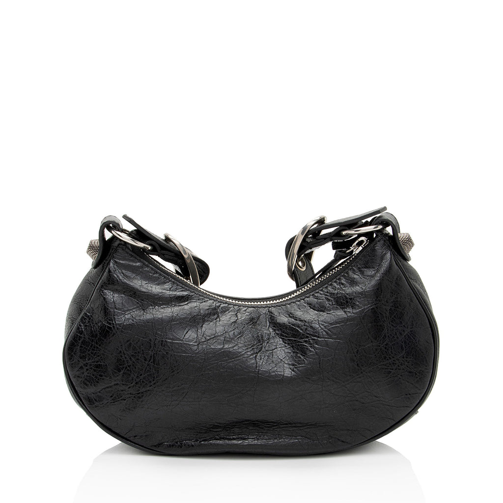 Balenciaga Leather Le Cagole XS Shoulder Bag (SHF-COlowa)