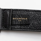 Balenciaga Leather Logo Keychain Lanyard (SHF-GojV04)