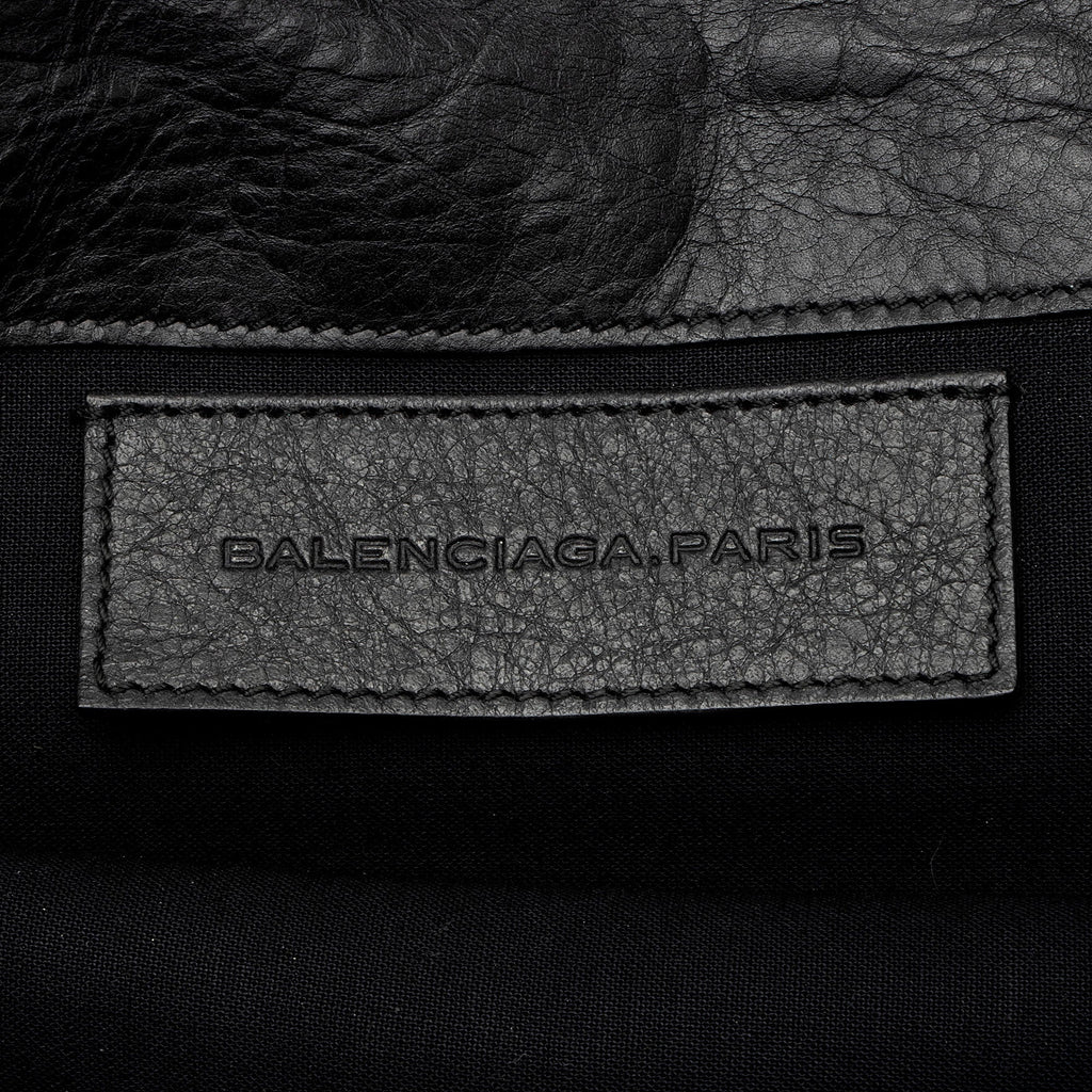 Balenciaga Leather Motocross Giant 12 Envelope Clutch (SHF-J9PWli)