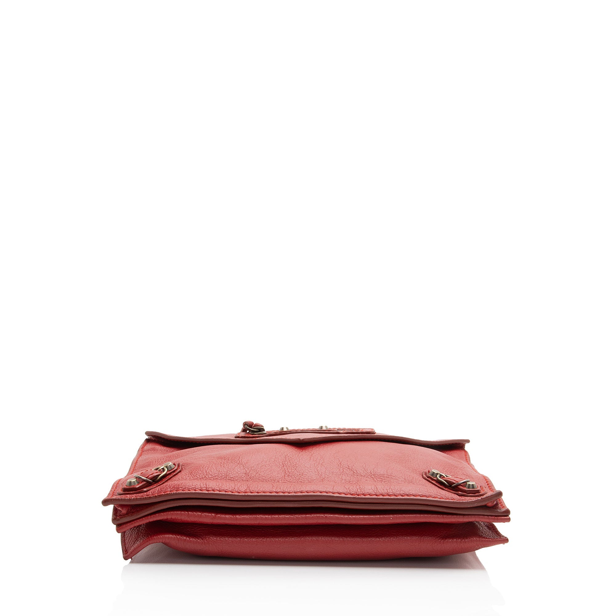 Balenciaga Leather Papier Triple Crossbody