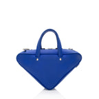 Balenciaga Leather S Triangle Satchel