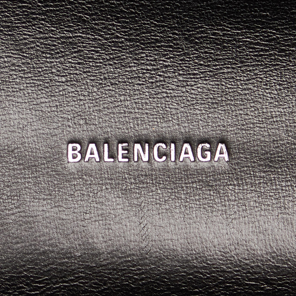 Balenciaga Leopard Print Leather Shoulder Bag (SHG-27193)