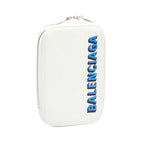 Balenciaga Logo Leather Messenger Bag (SHG-xPeXlB)