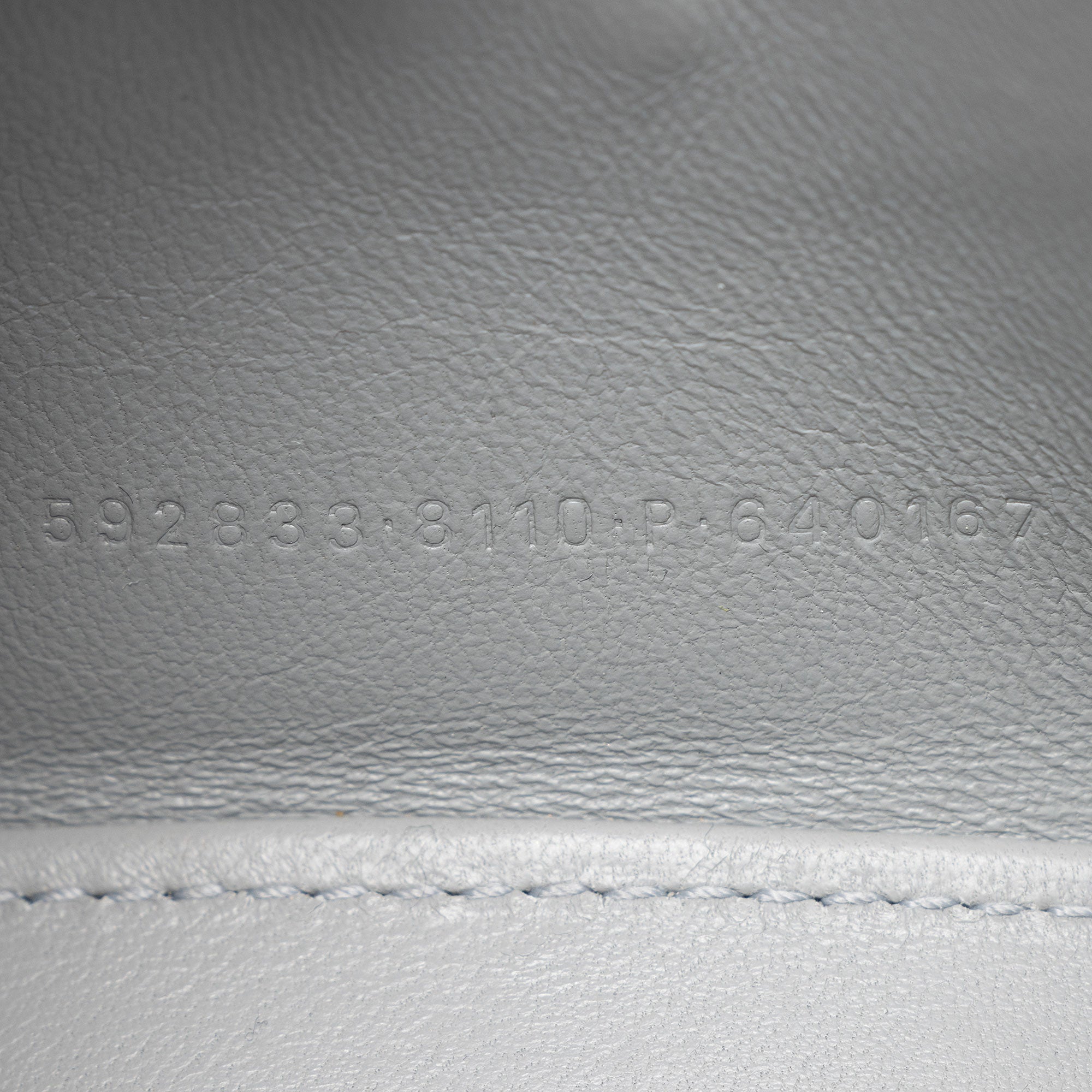 Balenciaga Metallic Calfskin Hourglass XS Top Handle (SHF-jIgLTj)