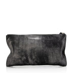 Balenciaga Metallic Calfskin Milky Way Papier Clutch (SHF-21705)