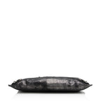 Balenciaga Metallic Calfskin Milky Way Papier Clutch (SHF-21705)