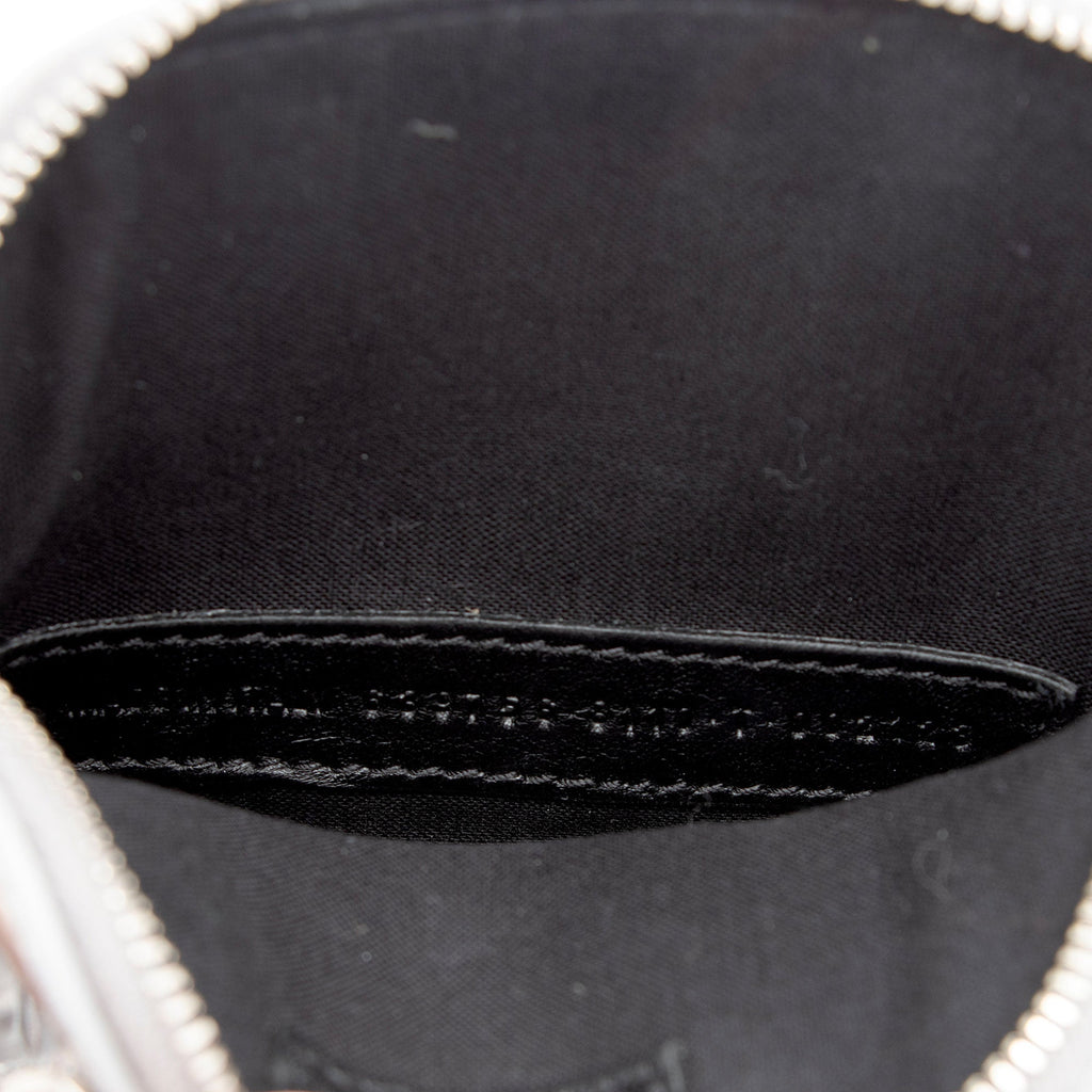 Balenciaga Metallic Croc Embossed Ville Mini Top Handle (SHF-Ayu5RO)
