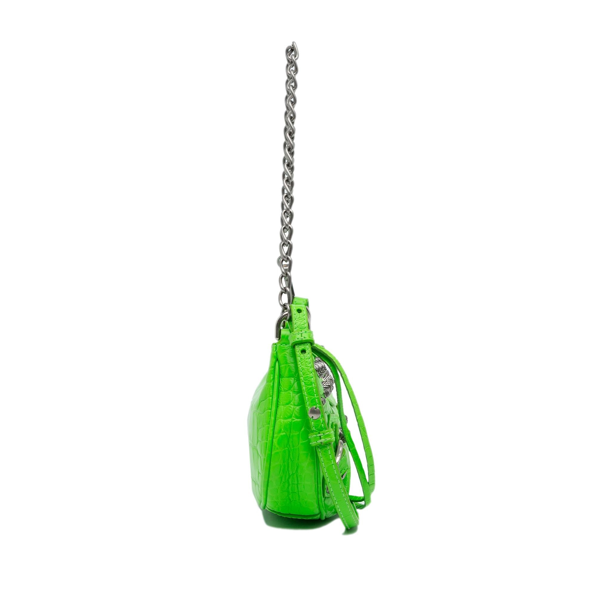 Balenciaga Mini Embossed Le Cagole (SHG-s3odDE)