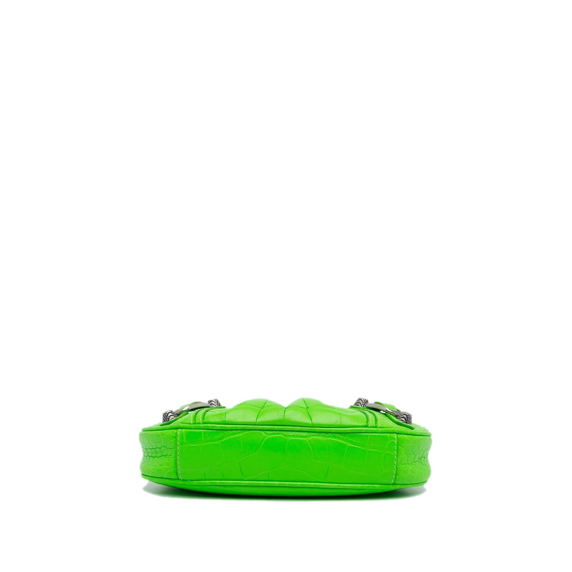 Balenciaga Mini Embossed Le Cagole (SHG-s3odDE)