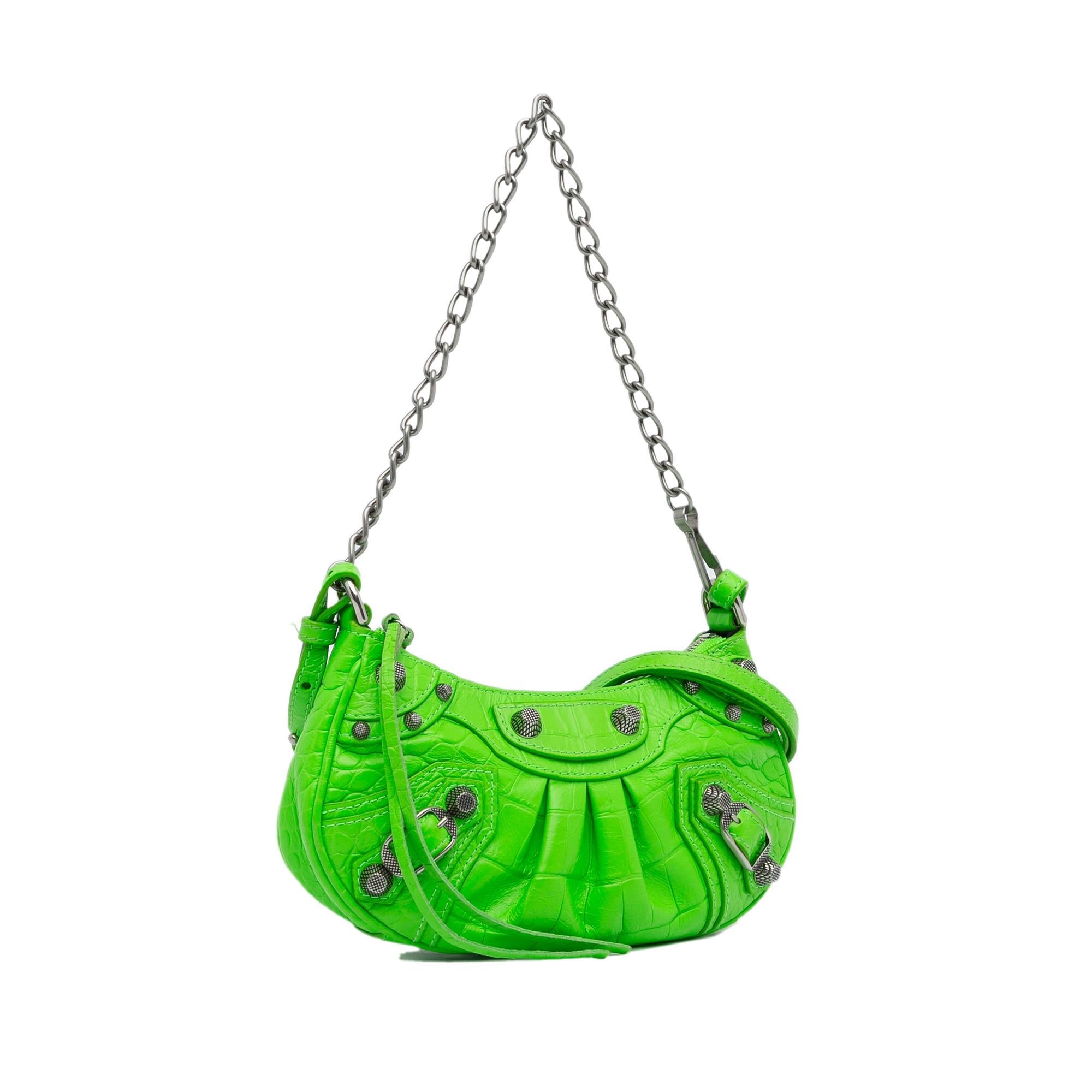 Balenciaga Mini Embossed Le Cagole (SHG-s3odDE)