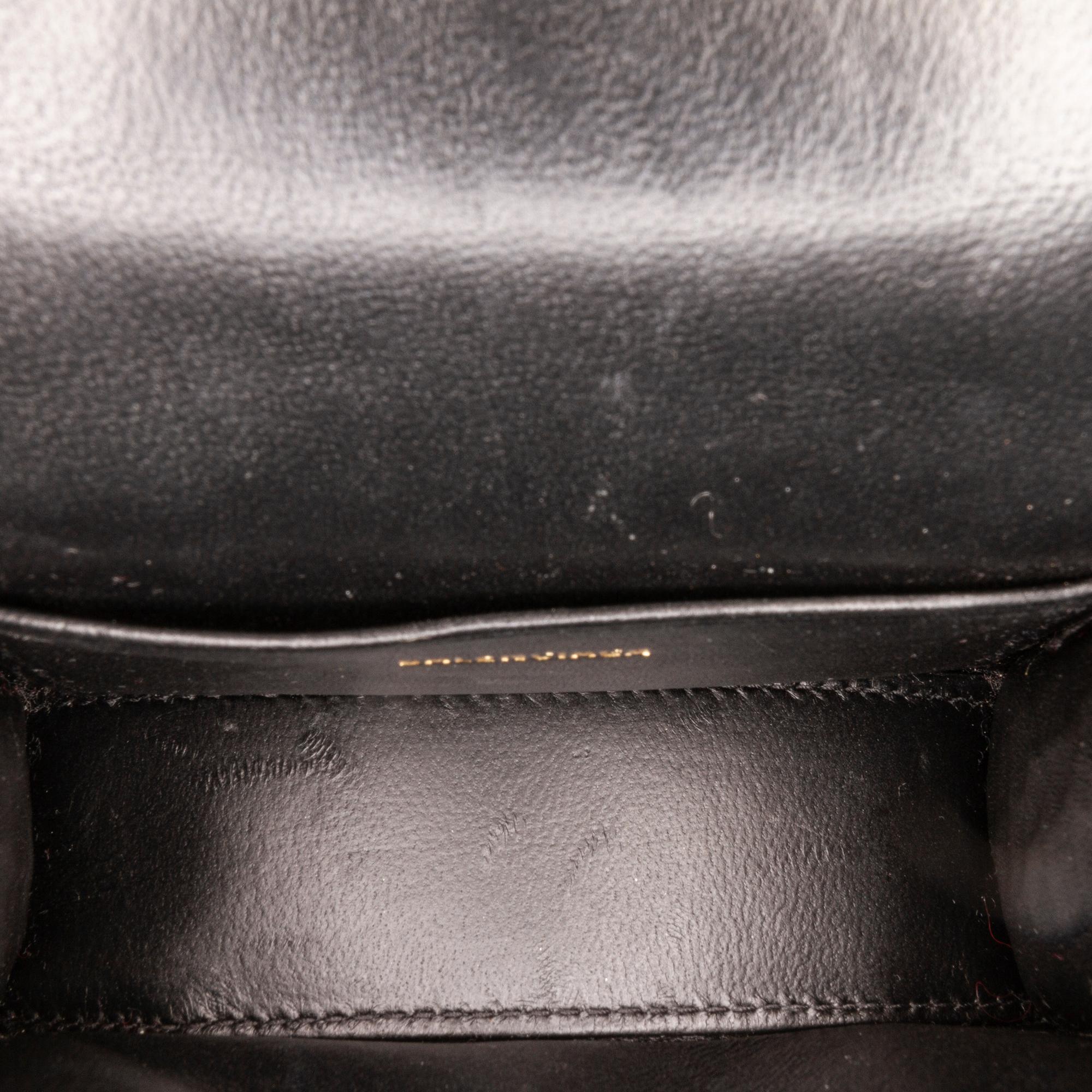 Balenciaga Mini Embossed Leather Hourglass (SHG-9K7ahx)