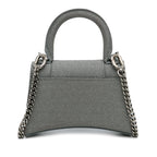 Balenciaga Mini Glitter Hourglass Satchel (SHG-4PU6FB)