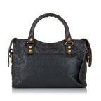 Balenciaga Mini Motocross City Giant 21 Leather Satchel (SHG-32255)