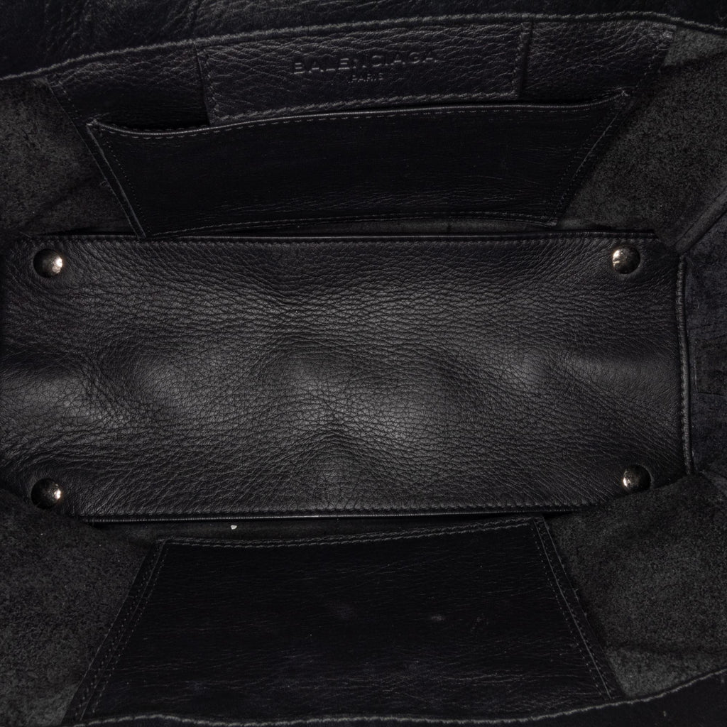 Balenciaga Mini Papier A6 Leather Zip-Around Handbag (SHG-33113)