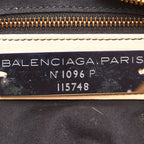 Balenciaga Motocross Classic City Leather Satchel (SHG-28235)